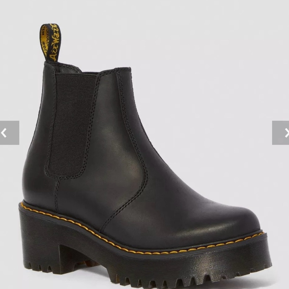 Dr. Martens Rometty Leather Platform Chelsea Boot